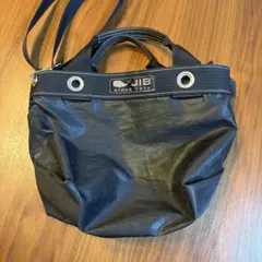 JIB ブラック ショルダーバッグ