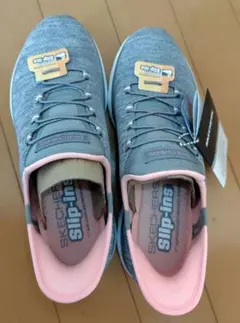 Skechers Slip-Ins スニーカー グレー/ピンク