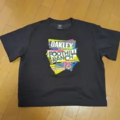 OAKLEY Tシャツ ブラック 150cm