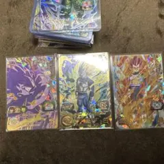 スーパードラゴンボールヒーローズ ベジータカード3枚セット