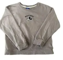 Disney ミッキーマウス スウェット トレーナー 130センチ