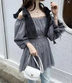 NICE CLAUP ナイスクラップ チュニックワンピースのサムネイル