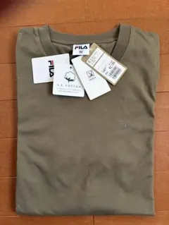 FILA U.S. COTTON Tシャツ ブラウン M