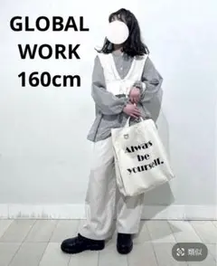 GLOBAL WORK▶︎160cm ニットビスチェセットチュニック