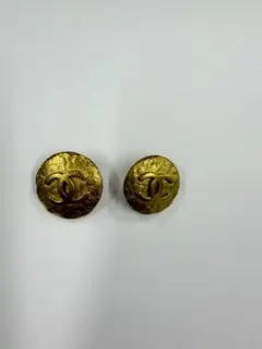 CHANEL ココマーク ボタンゴールド