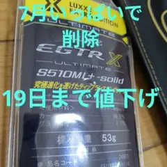ラグゼ　EGTR-X　アルティメットS510ML+Solid ティップランロッドのサムネイル