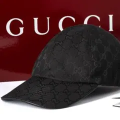 26SS GUCCI GGコットンキャンバス ベースボールキャップのサムネイル