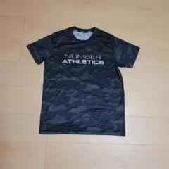 NUMBER ATHLETICS カモフラ柄 半袖Tシャツ M
