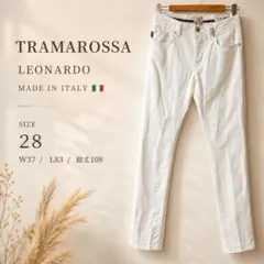 Tramarossa LEONARDO 伊製高級白デニム28のサムネイル
