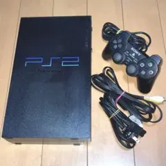2026年最新】PlayStation 2 ミッドナイト・ブラック SCPH-50000NBの
