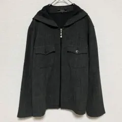 【Leilian】レリアン 長袖　ジップアップ　ジャケット フード
