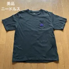 美品　needles ニードルス　蝶刺繍　ポケットTシャツ　サイズ男S 女Mのサムネイル