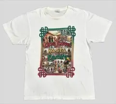 レゲエ One Love Rasta Family Tシャツ Lサイズ 白