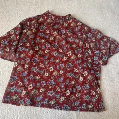 PAGEBOY 花柄トップス