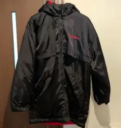 【アシックス RRR RECORDER】裏ボア ベンチコート 黒赤【T15】 アシックス RRR RECORDER】裏ボア ベンチコート 黒赤【T15】 - メルカリ