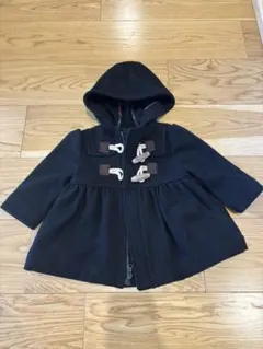 ベビー　ダッフルコート ブラック　GAP Baby 秋冬　アウター　80センチ