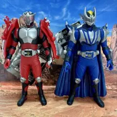 ライダーワールドオリジナル 仮面ライダー龍騎 ナイト ソフビ フィギュア セット