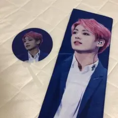 ジョングク グク 赤髪 スローガン うちわ BTS