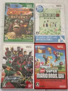 ⭐️24時間以内発送⭐️ Wiiソフトまとめ売り　4本セット