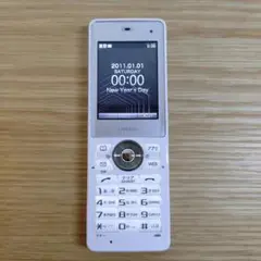 ウィルコム PHS ガラケー LIBERIO 白 ホワイト