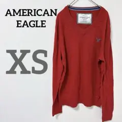 AMERICAN EAGLE 【XS】セーター Vネックニット Vネック