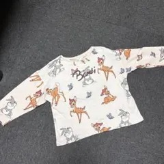 ZARA バンビ柄 長袖カットソー 110cm