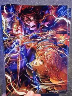 【当日発送】　鬼滅の刃 無限城編 イラストボード 映画入場特典 善逸　獪岳