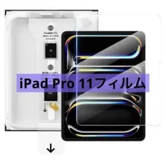 iPad Pro 11 2024 ガラスフィルム 保護