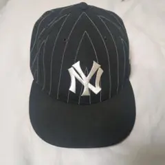 NEW ERA 59FIFTY ストライプヤンキースキャップ