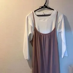 マタニティ ワンピース 授乳機能付き Lサイズ 新品未使用