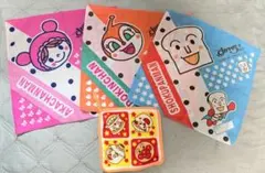 アンパンマン　ハンカチセット4枚
