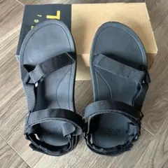 Teva キッズ サンダル ブラック 22cm