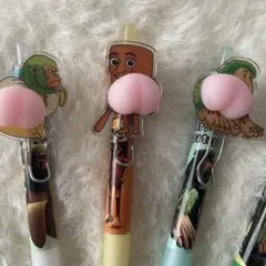 【新品未使用】3本 ①イタリアンブレインロット ボールペン