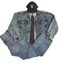 c-boy style 5点セット AA24大きめアメカジコーデ　短丈古着
