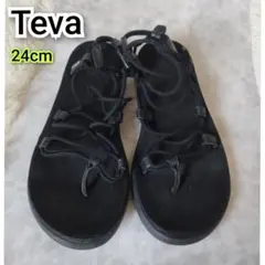 Teva ボヤ インフィニティ ブラック サンダル　24cm