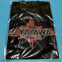 矢沢永吉★Tシャツ★ロゴ×ファイヤー★ブラック★フリーサイズ★新品未開封品のサムネイル