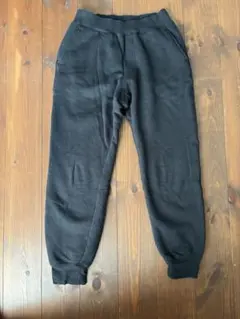 ユニクロ　UNIQLO キッズ　ボアスウェットパンツ　黒　150