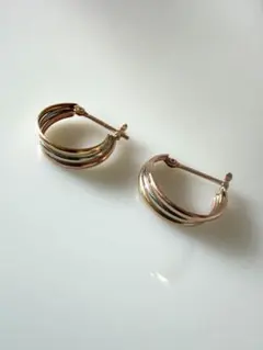 美品】Lilasミカヅキフープピアス K10 - メルカリ