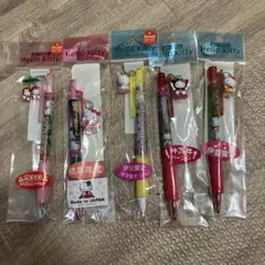 ご当地ハローキティボールペン、シャープペンセット