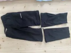 早い者勝ち！コンバース 2WAY カーゴパンツ ハーフパンツ M 黒