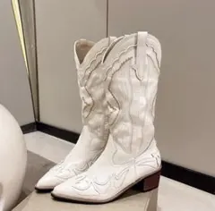 2025年最新】ウエスタンブーツ 白 ホワイトの人気アイテム