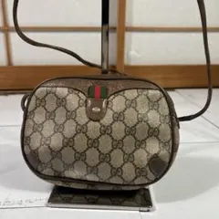 GUCCI グッチ オールドグッチ ショルダーバッグ モノグラム アクセコ