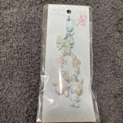 メゾピアノ サンリオ コラボ キーホルダー ストラップ シナモン ブルーベリエ