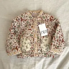 値下げ中【新品】ZARA パッチワーク キルティングジャケット