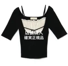 タグありQRコードあり 新品未使用 andmary Mew frill tops - メルカリ