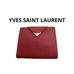 YVES SAINT LAURENT YSL ヴィンテージ 二つ折り 財布