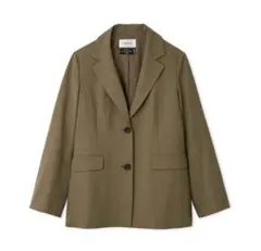 FRAY I.D フレイアイディー　シングルテーラードジャケット キャメル