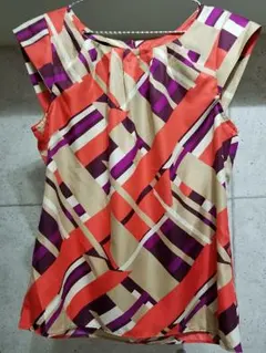 オレンジ系ブラウスM(BANANA REPUBLIC)