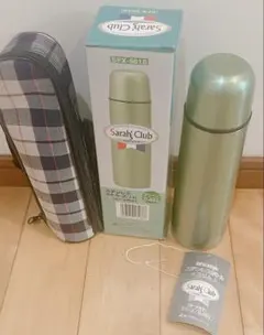 Sarah's Club ステンレスボトル SFX-501S グリーンポーチ付き