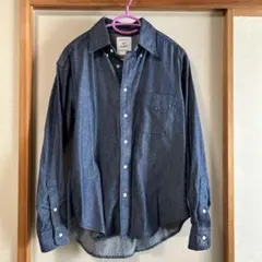 Salt & Pepper デニム長袖シャツ Mサイズ